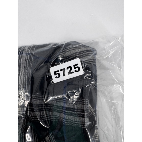 American Eagle Outfitters XXL Flannel Shirt Pearl Snap Plaid Western Long Sleeve - Picture 14 of 14